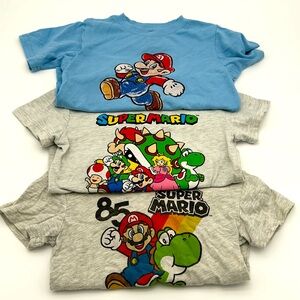 Set of Mario Tees